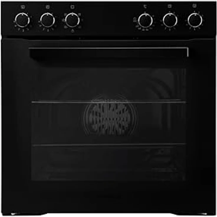 Respekta HS2001MS-26, Backofen Herdset Einbau, Matt Schwarz, 72L, 7 Beheizungsarten, A Energieeffizienzklasse, Glaskeramik Kochfeld – Bild 7