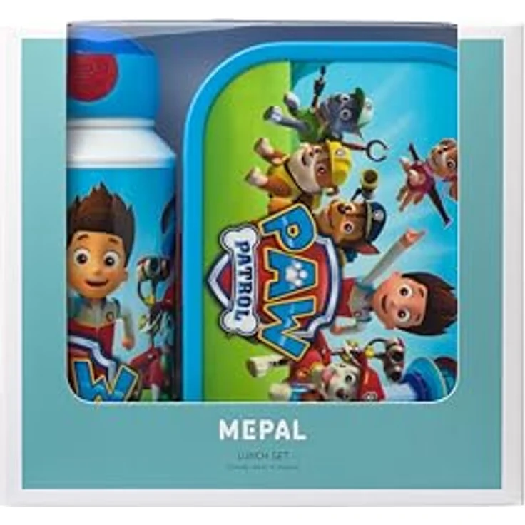 Mepal Lunchbox Campus Lunchset 2er Set, Acrylnitril-Butadien-Styrol (ABS), spülmaschinenfest, 400 ml + 700 ml, bunt – Bild 2
