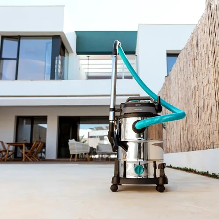 Cecotec Conga Rockstar Wet & Dry Steel Pro Tool, 30L Nass- und Trockensauger mit 1600W, Doppelfiltersystem und Zubehörkit – Bild 5