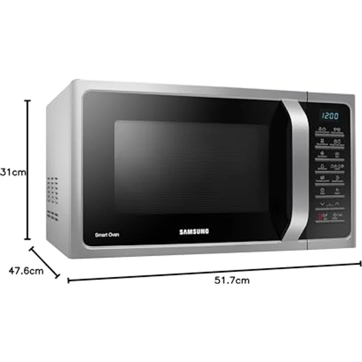 Samsung MC28H5015 Mikrowelle mit Grill und Heißumluft, Standgerät, 28 Liter Garraum, 900 Watt – Bild 8