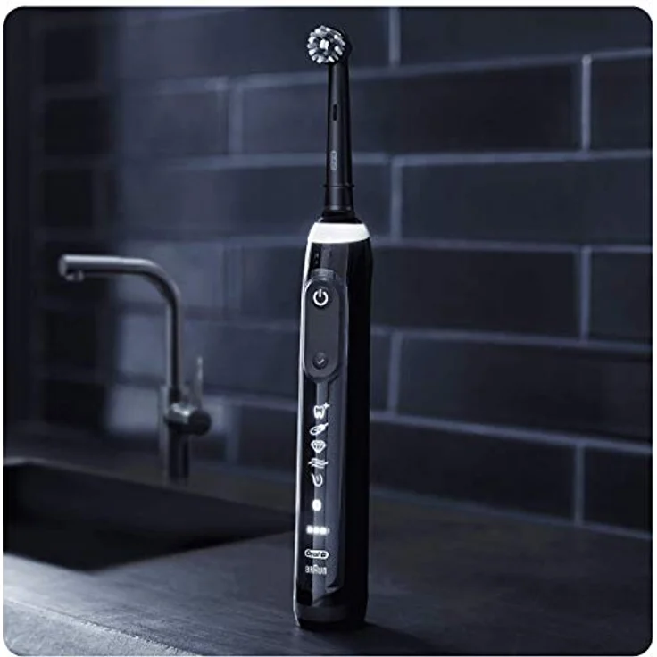 Oral-B CrossAction Black Edition Aufsteckbürsten, Borsten im 16-Grad Winkel für eine überlegene Reinigung, 3er-Pack, schwarz – Bild 5