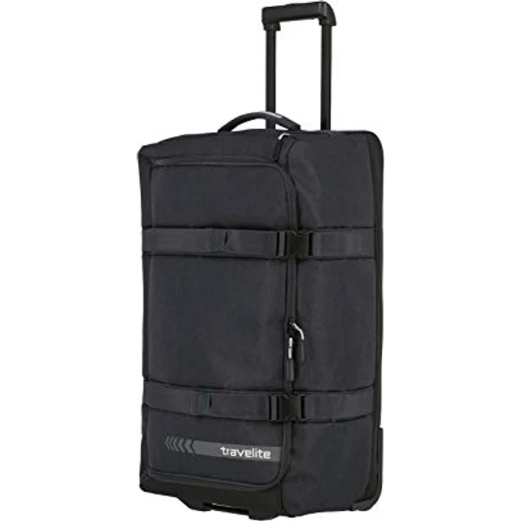 travelite Trolley Reisetasche Größe L, Gepäck Serie KICK OFF: Praktische Reisetasche mit Rollen für Urlaub und Sport, 68 cm, 65 Liter – Bild 1