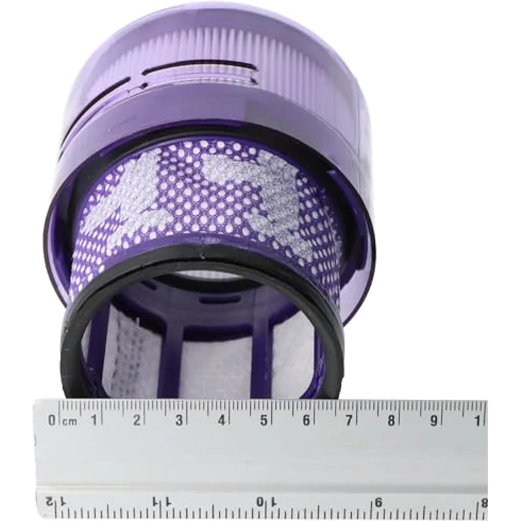 AccuCell Saugroboter Zubehör-Set Filter passend für Dyson SV19 Omni-Glide, HEPA, 8,2cm x 10,3cm, lila, ersetzt 965241-01 – Bild 7