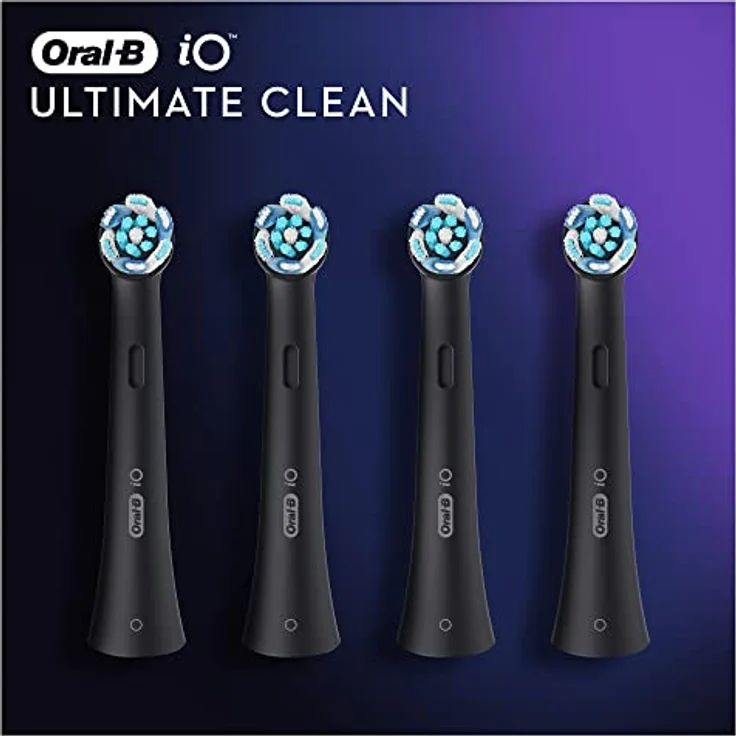 Oral-B - iO Ultimate Clean - 4 Bürstenköpfe - Schwarz - 1 Stück – Bild 2