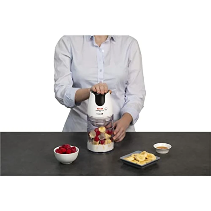 Tefal MB450B, Standmixer, Transparent, Weiss – Bild 2