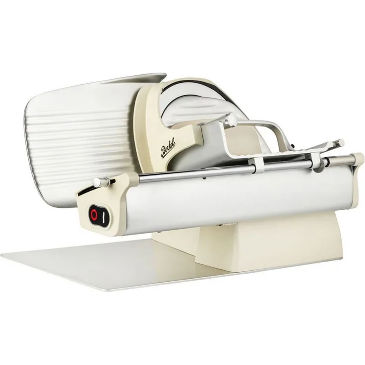 Berkel Allesschneider HL Plus 200, 195 mm professionelles Stahlmesser, Schnittbreite 0-18 mm, creme matt