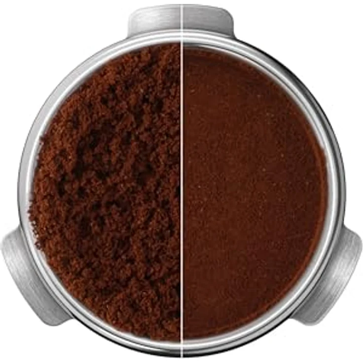 Sage The Naked Portafilter 54 mm, bodenloser Siebträger aus Walnussholz und Edelstahl, Braun/Silber – Bild 6