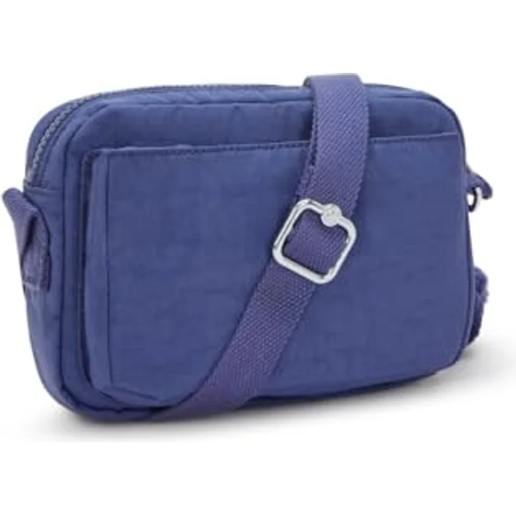 Kipling Abanu Umhängetasche 20 cm, robuste Polyamid-Tasche mit verstellbarem Riemen, Blau – Bild 2
