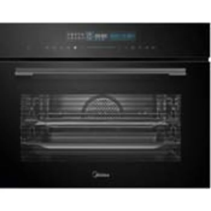 Midea MEK 45TBL Kompakt-Einbau-Backofen mit Mikrowelle, 2-in-1 Funktion, ECO-Modus, Schwarz