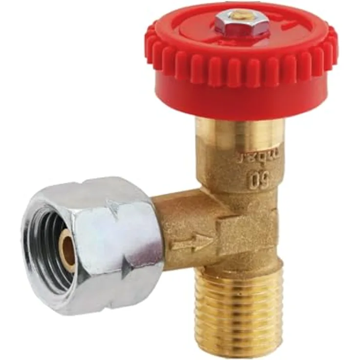 GOK Schlauch Gok Gasmengenventil 09-745 R1/4", Regulierventil mit Absperreinrichtung, DVGW-geprüft, 90° Drehung
