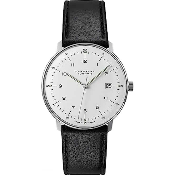 JUNGHANS Max Bill Automatic Herrenuhr Lederarmband 027/4700.02