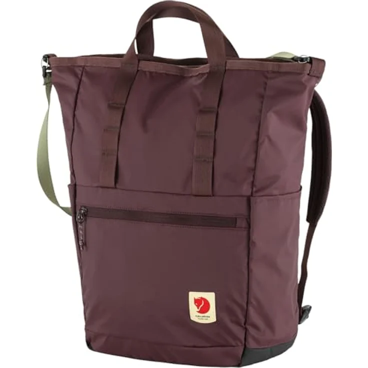 Fjällräven Totepack Umhängetasche, 23 l, Blackberry, abrieb- und wasserfest, umwandelbar in Rucksack – Bild 1