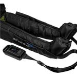 @tec Fußmassagegerät air&wave Akku Beinmassagegerät, Lymphdrainage-Massage, 8 Luftkammern, Luftkompressionsmassage, 5 Modi, OLED-Farbdisplay