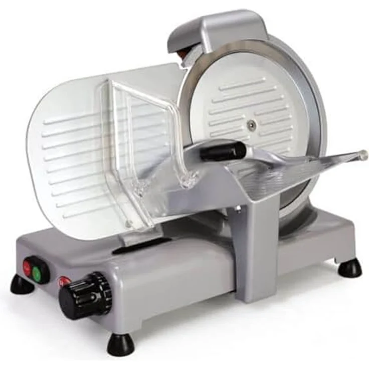RGV AF 250 F Aufschneidemaschine, ergonomisches Design, gehärtete Stahlklinge, Silber – Bild 1