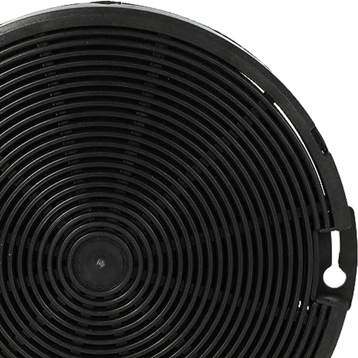 VHBW Aktivkohlefilter für Dunstabzugshauben, rund, 15 cm Durchmesser, schwarz, kompatibel mit Zanussi ZHG514G, ZHG713G, ZHG714G, ZHP615W, ZHP615X, ZHP637X – Bild 6
