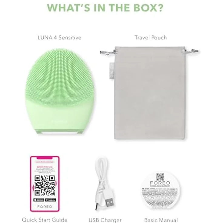 Foreo LUNA 4 Combination Skin, Gesichtsreinigungs- und Massagegerät mit individuell anpassbaren Programmen, wasserdicht, Damen – Bild 7