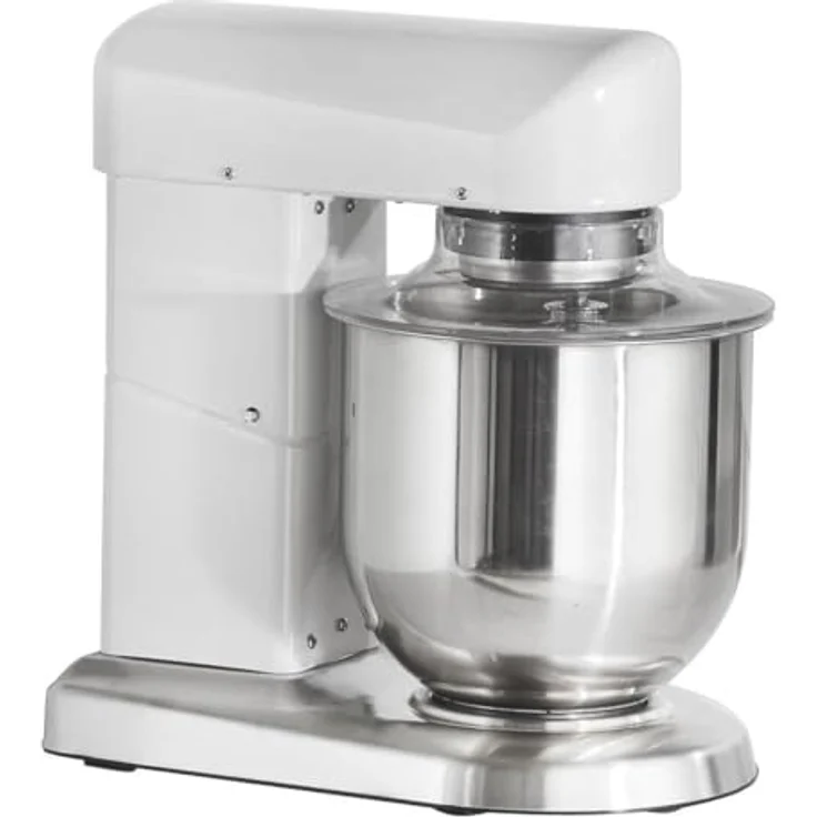 GastroHero Planetenrührwerk 7L, Teigknetmaschine für 750g Teig, Edelstahlkessel, 302 U/min, 500 W Leistung, inkl. Rührbesen und Knethaken – Bild 5