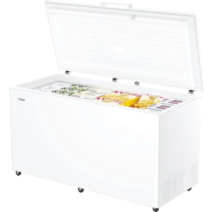 Haier HCE520E Gefrierschrank, 508 Liter, antibakteriell, LED-Licht, Weiß – Bild 4