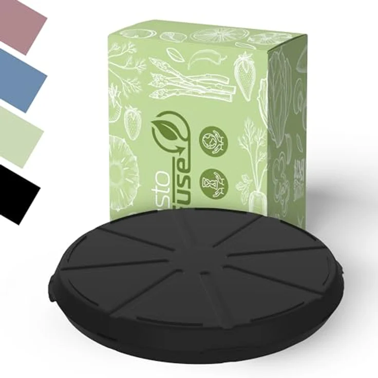 elasto Vorratsdose Pizzabox "ToGo", wiederverwendbar und BPA-frei, 100% recycelbar, spülmaschinengeeignet – Bild 1