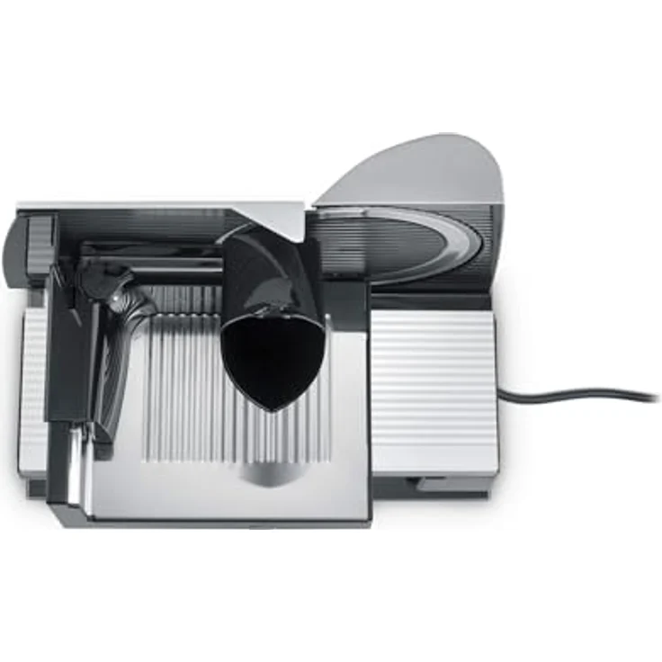 GRAEF Allesschneider S32100, multifunktionale elektrische Schneidemaschine mit stufenlos einstellbarer Schnittstärke, silber – Bild 4