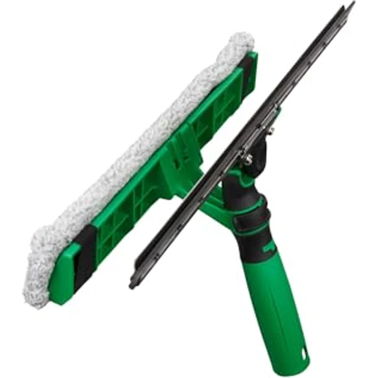 Unger Fensterreinigungs-Set 1.25 m (inkl. Fensterwischer, Verlängerungsstange, Mikrofasertücher, streifenfreie Reinigung) AK131 – Bild 9