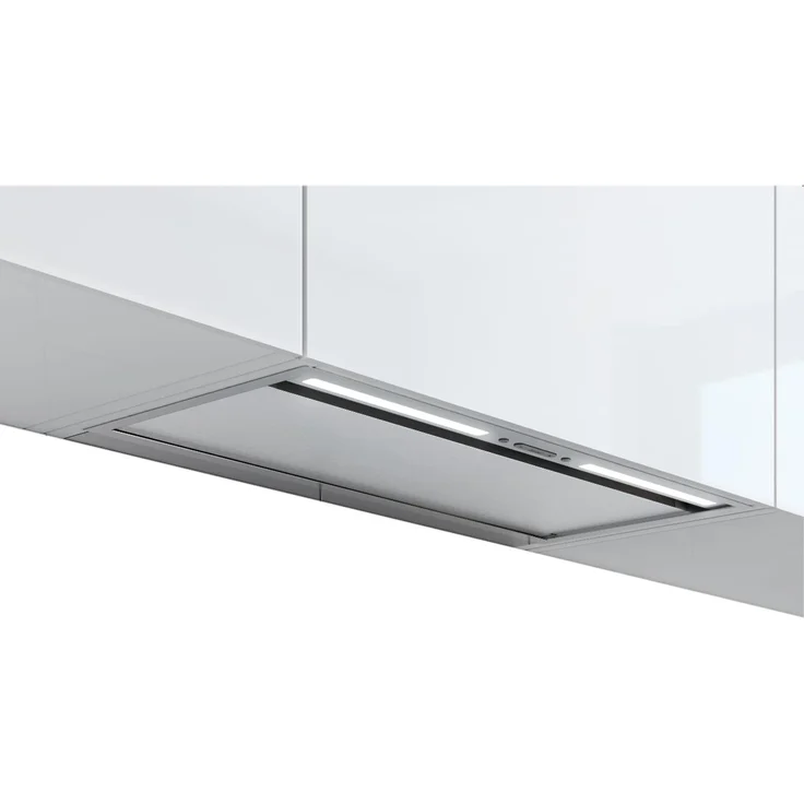 Berbel Firstline Unseen BEH 60 FLU - 60 cm Einbauhaube Umluft mit Zentrifalkraft, Edelstahl-Gehäuse und dimmbarem LED-Licht