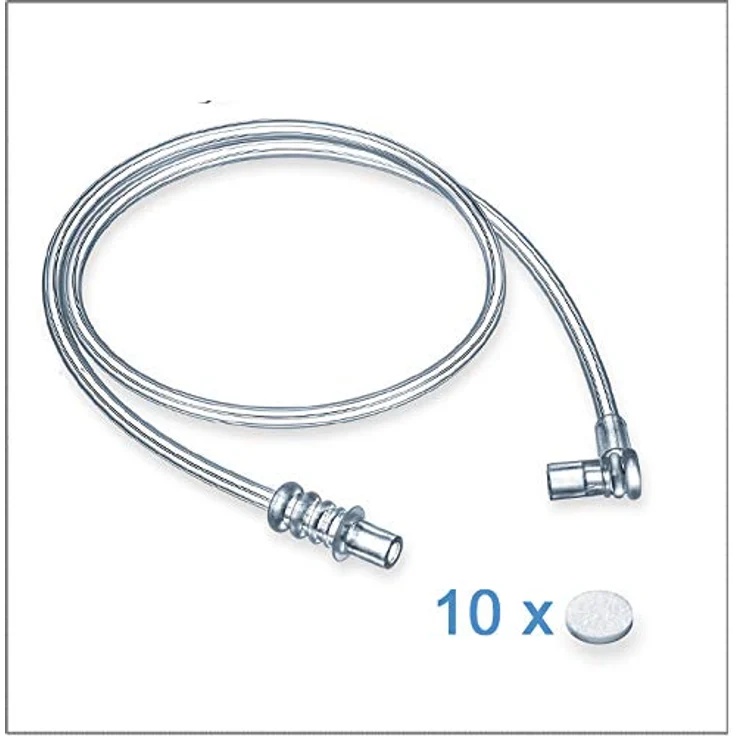 Beurer IH 60 / 58 Yearpack, Zubehör zum Inhalator mit DC-Kompressor-Druckluft-Technologie, desinfektionsfähig, Mund- und Nasenstück, Vernebler – Bild 4