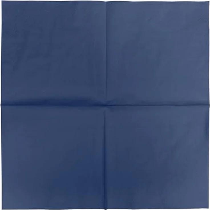 HEKU 100 einfarbige Servietten, dreilagig, 33x33cm, hoch saugfähig, dunkelblau, 5er-Packung für Veranstaltungen & Gastronomie – Bild 4