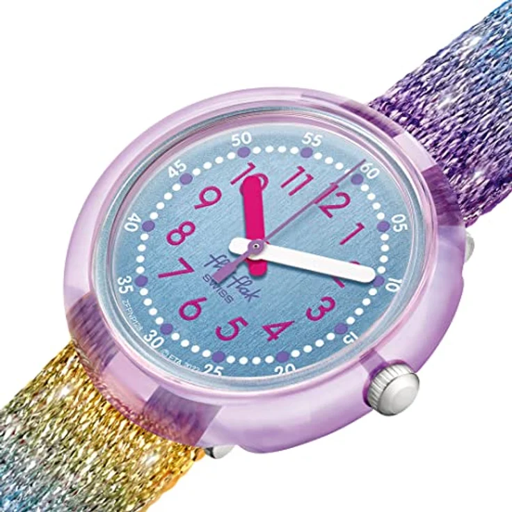 FLIK FLAK Shine in Rainbow Armbanduhr FPNP128, Kinderuhr 11 mm ohne Klappverschluss – Bild 3