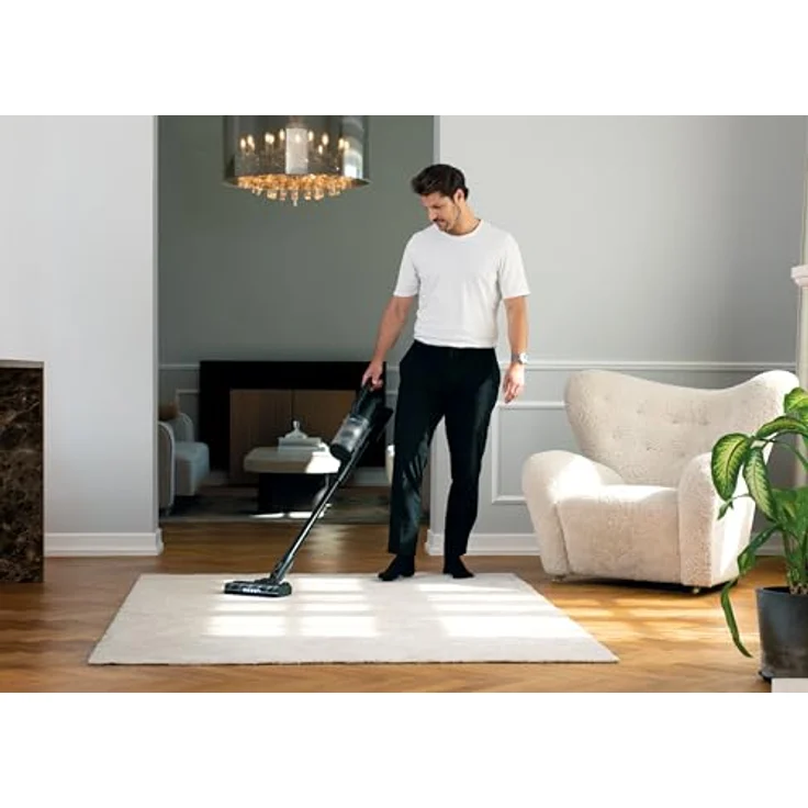 Nilfisk S1 Pet Care 2-in-1 Akku-Staubsauger, Staubsauger und Handstaubsauger, HEPA 14 Filter, schwarz, 550 W, kabellos, bis zu 60 Minuten Betriebszeit – Bild 4