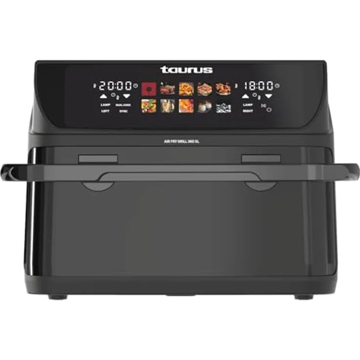 Taurus Heißluftfritteuse 973004000, trendige Fritteuse mit EU-Stecker, steckbar