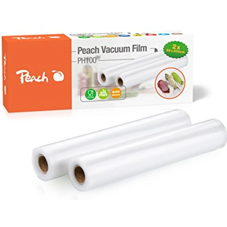 Peach Vakuumfolie PH100 2 Rollen 28 x 300 cm – Bild 2