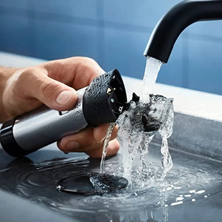Philips Barttrimmer Series 9000 mit SteelPrecision-Technologie inkl. Bartkammaufsatz und Reiseettui (Modell BT9810/15) – Bild 5