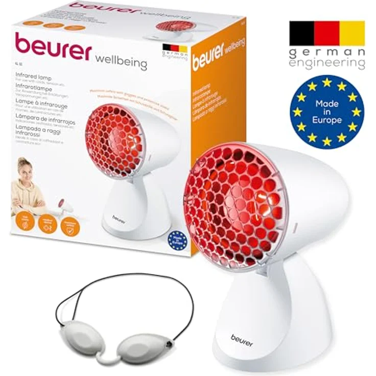 Beurer IL 11 Infrarotlampe 100 Watt Leistung 5 Neigungswinkel Netzbetrieb – Bild 6