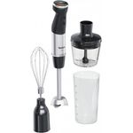 Tefal Stabmixer HB673830 Quickchef+ 3in1 Edelstahl-Stabmixer schwarz, 1000 W - Leistungsstarker Hochleistungsmixer mit Powelix-Klingentechnologie