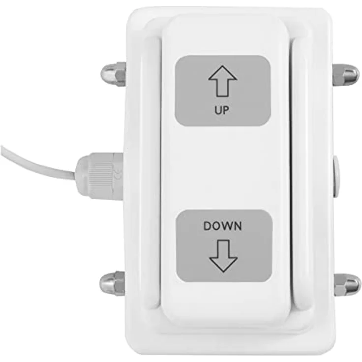 Physa Massageliege elektrisch Massagebank Therapieliege 200 kg Weiß Fußpedal Räder, Höhenverstellbar und mobil – Bild 6