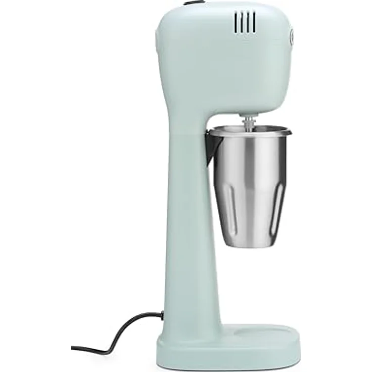 HENDI Milkshake Mixer Design by Bronwasser, BPA-frei, 230V/400W, blau, Edelstahl-Rührbecher 0,5L, zwei Drehzahlen – Bild 3