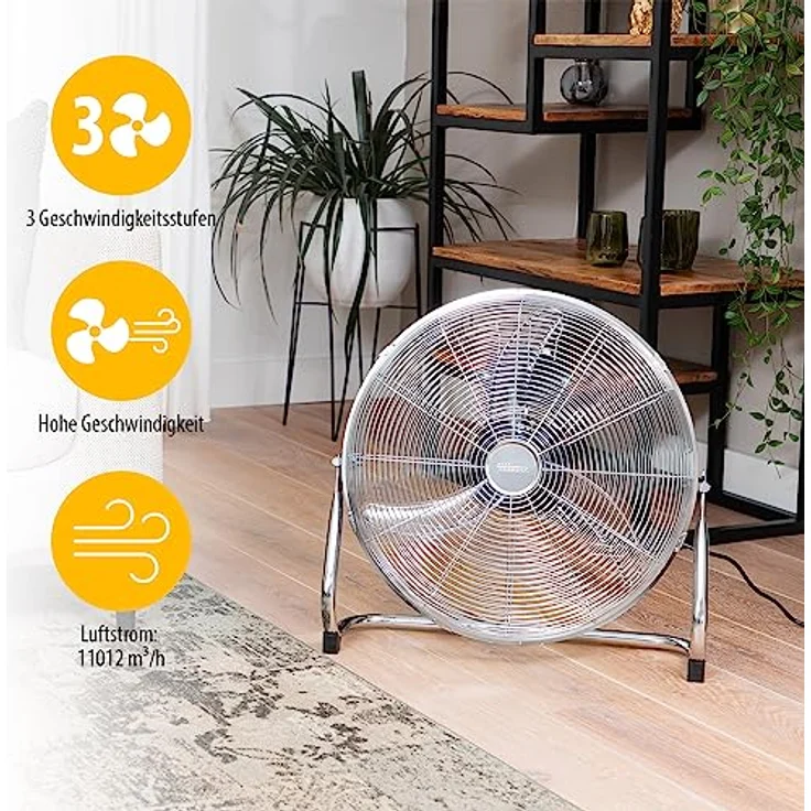 Tristar VE-5885 Bodenventilator – 50 cm – Metall – Bild 5