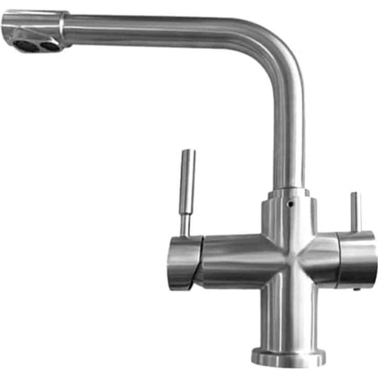 BieTal Wassersprudler mit Kühlung 25 L/h und Zapfstelle, Sprudelwasseranlage Komplettset mit Kohlensäureflasche, schwarz – Bild 4