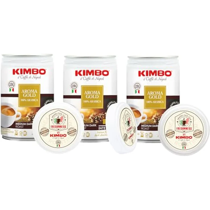 Kimbo Gold Espresso 100% Arabica, gemahlen, 250g – Bild 2