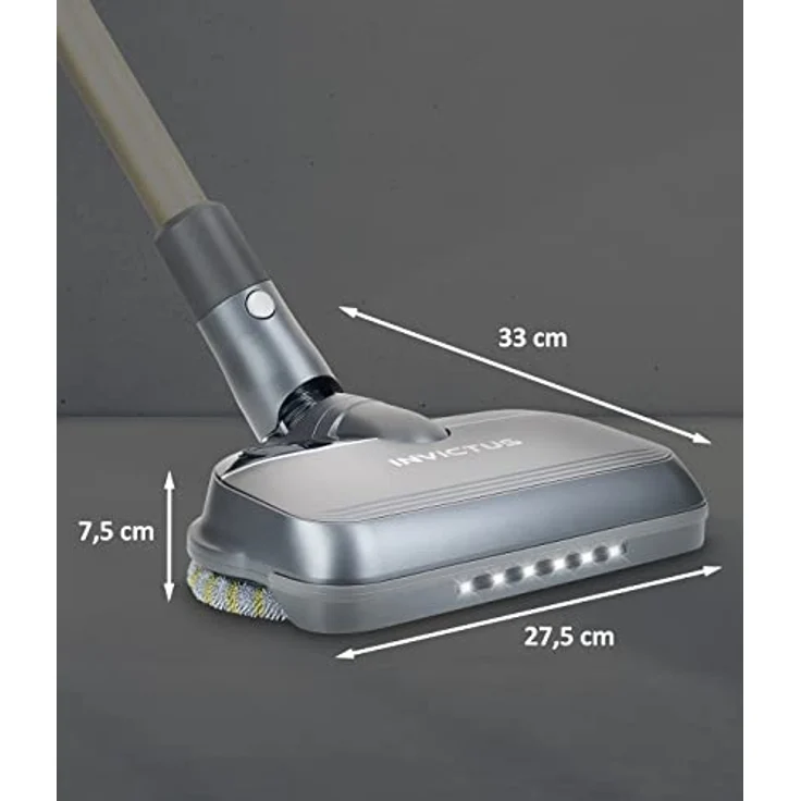 INVICTUS X8 Motorisierter Elektro-Wischmopp als Saugwischer für Nassreinigung mit 2 elektrisch Mikrofaser Wisch Tüchern, alle Hartböden, wassersparend | Set 3-tlg,geeignet auch für X8 Pro – Bild 4