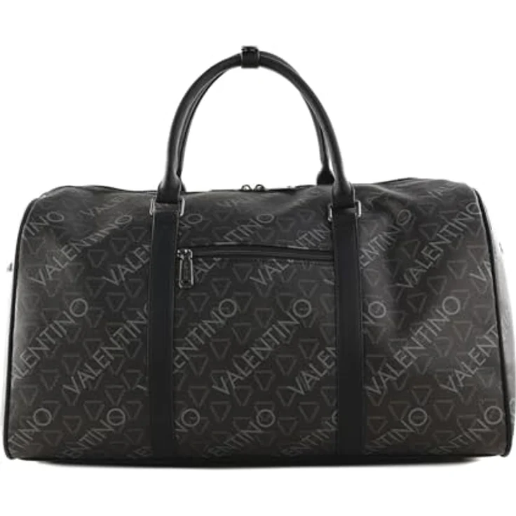 Valentino Zefir Weekender Reisetasche, 50 cm, 100% Polyurethan, schwarz – Bild 3