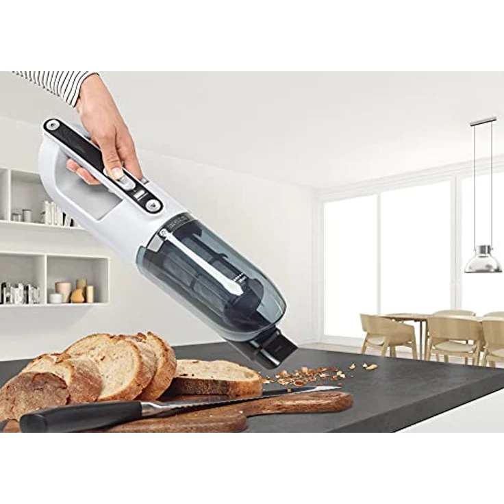 Bosch Serie 4 BBH32551 Staubsauger-elektrischer Besen Staubbeutel Metallisch, Weiß 0,4 l - Staubsauger & elektrische Besen (Staubbeutel, Metallisch, Weiß, 0,4 l, Trocken, Filterung, Batterie-Akku) – Bild 5