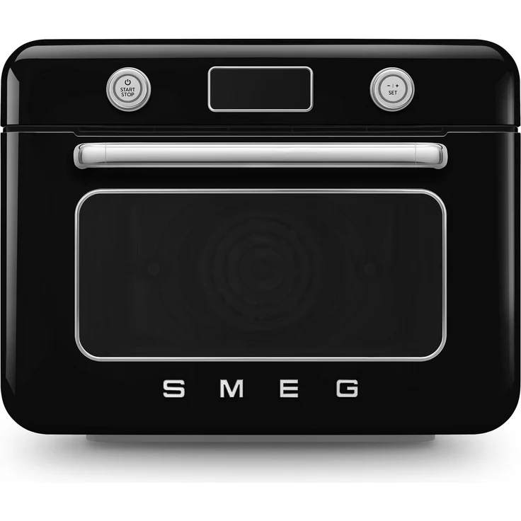 Smeg Multiofen SMEG Kombi-Tisch-Dampfbackofen Schwarz COF01BLEU, 33 voreingestellte Rezepte & Galileo Multicooking Technologie – Bild 1