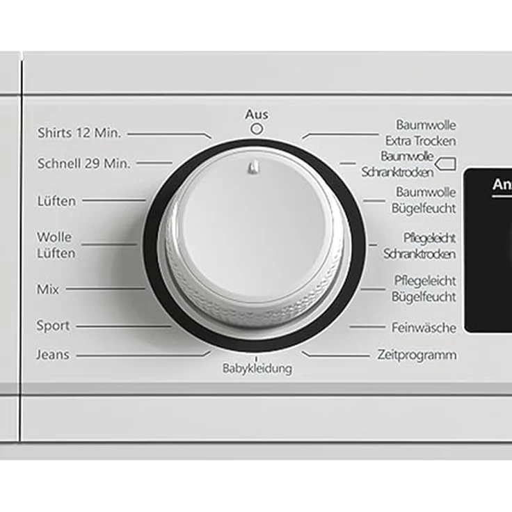 Telefunken T-11-400-W Kondenstrockner / 7kg Trockner mit 15 Programmen, Startzeitvorwahl, Knitterschutz & reversierenden Trommelbewegungen, weiß – Bild 5