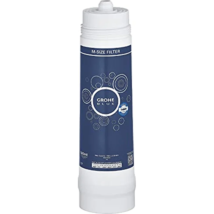 Grohe Blue Filter M-Size, Wasserfilter mit 1500L Kapazität und 5-fach Filtration, Blau – Bild 4