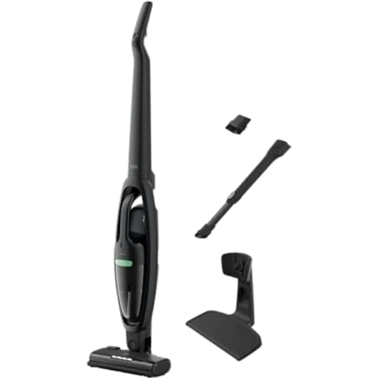 AEG CLEAN 5000 ÖKO Akku-Staubsauger kabellos/Akku-Laufzeit: bis zu 50 Min. / Farbe: Ebony Black Schwarz
