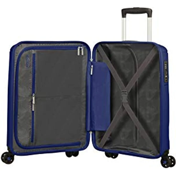 American Tourister Sunside - Spinner S Handgepäck, 55 cm, 35 L, Blau (Dark Navy) – Bild 5