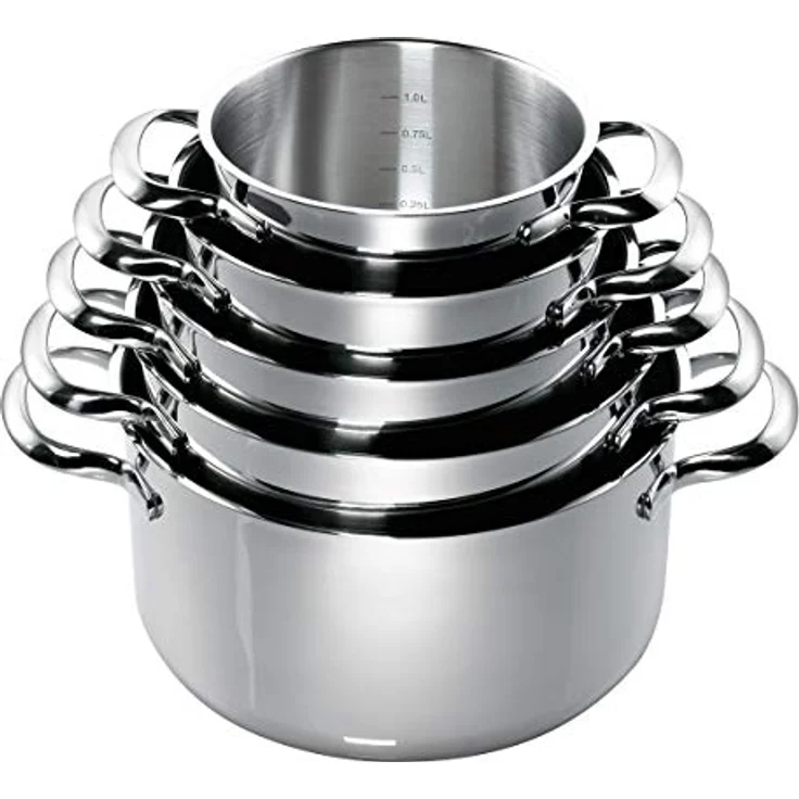 Schulte-Ufer Romana i Fleischtopf, Edelstahl, Silber, 22 cm, 4,5 ltr – Bild 4