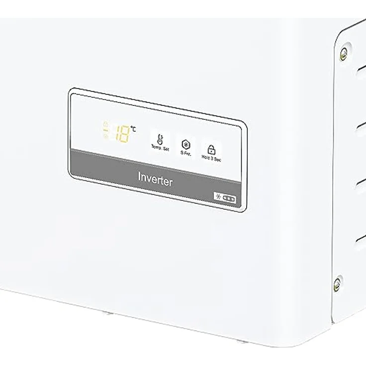 Haier HCE200C, Gefriertruhe 196 Liter mit LED-Innenbeleuchtung und Schnellgefrier-Funktion, Energieeffizienzklasse C – Bild 5